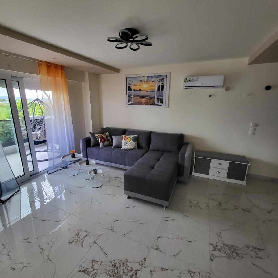 Luksuzni Apartman Harmonija Paralija Paralía Exterior foto