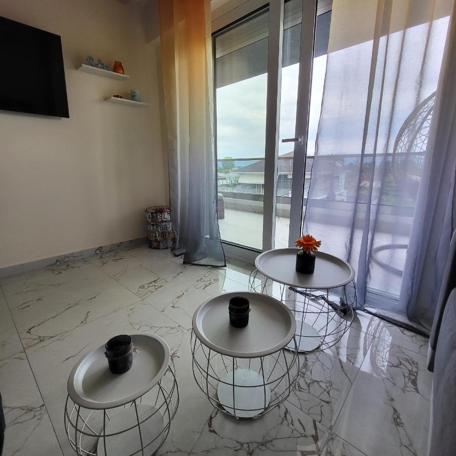 Luksuzni Apartman Harmonija Paralija Paralía Exterior foto